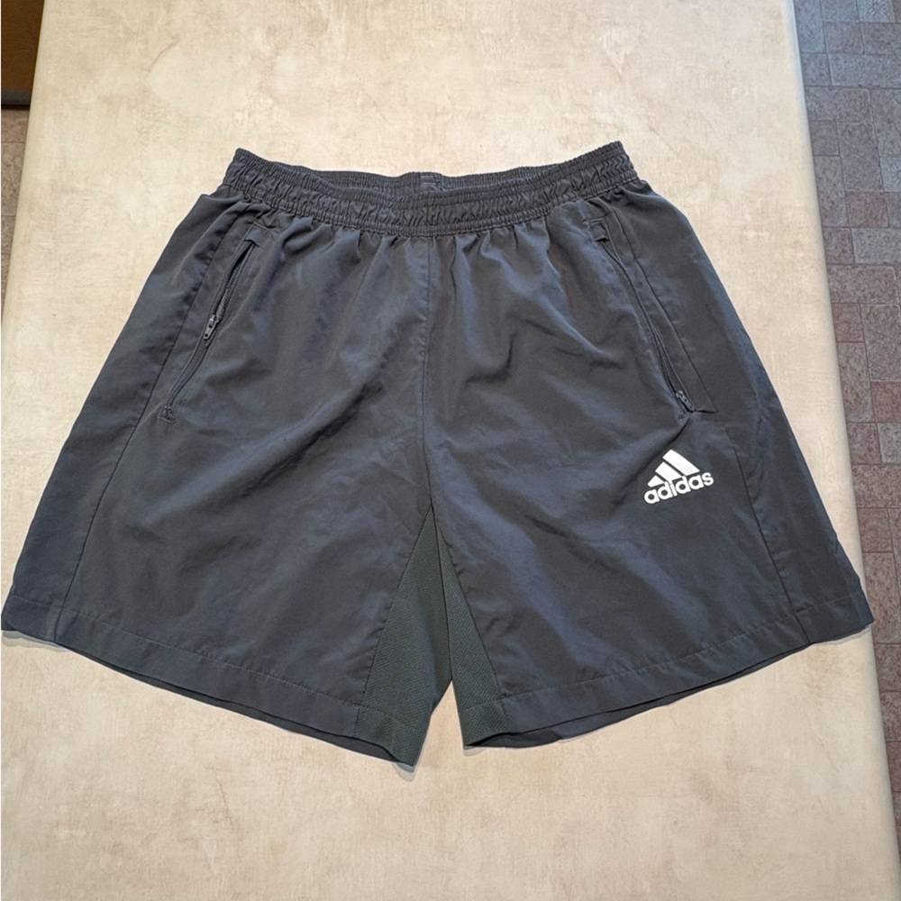 Adidas Men's Gray Shorts